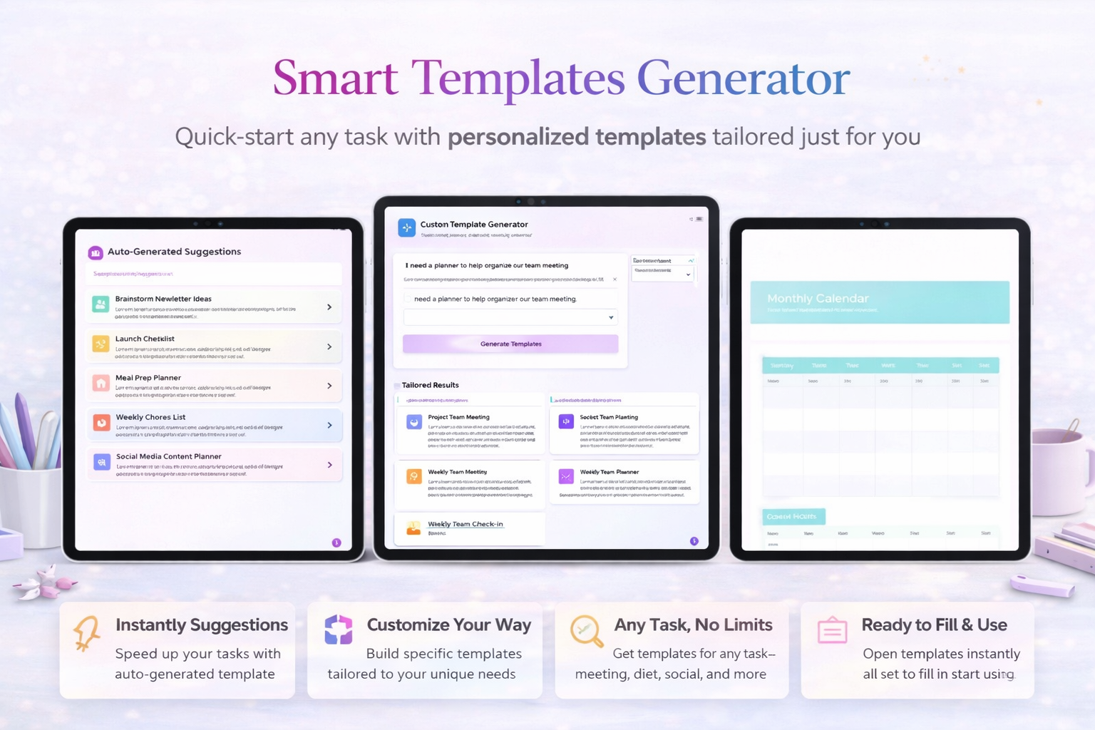 Smart Templates Generator