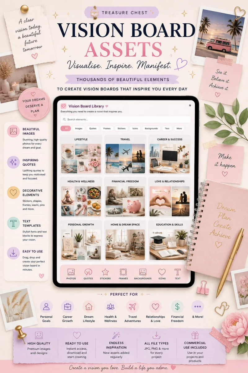 Vision Board Assets